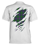 Carmichael Tartan Polo Shirt In Me Clan Badge K7 - 8cb33970fbcdbc3164753fcadced45b4