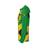 Jamaica Doctor Bird Hoodie Coat Of Arms Map Zip-Up Th5 - 9848CB19B9B6425E1288DE0315D6673E