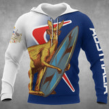 Australia Hoodie - Aussie Kangaroo - BH - AUSTRALIAMK1_1