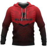 Albania Flag Hoodie - Energy Style J1 - Albania_1_1c378594-1db8-4103-9973-2bb4da910640