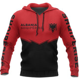 Albania Flag Hoodie - Energy Ver 2.0 J1 - Albania_2_10bec91b-09db-4747-8c5a-e7321edb89bf