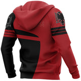 Albania Sport Hoodie - Premium Style J1 - Albania_3