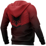 Albania Flag Hoodie - Energy Style J1 - Albania_3_b3cc0863-a304-430f-9f83-45f0ede660cb