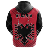 Albania Hoodie Special Map K5 - Albania_Mix_hoodie_b