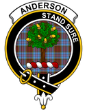Tartan Polo Shirt - Anderson Badge (Men's) A9 - Anderson
