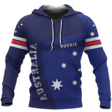 Australia Sport Hoodie Version 2.0 - Premium Style J1 - Australia_xanh_1