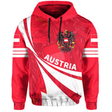 Austria Flag Hoodie - Doma Style - J1 - Austria_1_947a8488-c71f-412e-8312-2a3d0a100079