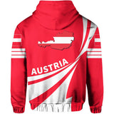 Austria Flag Hoodie - Doma Style - J1 - Austria_2_e7ee825e-50d6-4b35-858b-832737508070