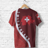 Switzerland Map T-Shirt Generation Ii K6 - Back_Switzerland_Map_T-Shirt_Generation_II_K6