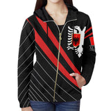 Albania Zip Hoodie - Albanian Style of Pride K6 - C3266929DF5752227CB9E1C6597FF670