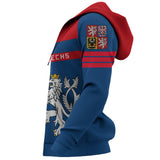 Czech Republic Lion Sport Hoodie - Premium Style J1 - Czech_Republic_Lion_4