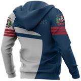 Dominican Republic Sport Hoodie - Premium Style J1 - Dominican_Republic_3