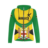 Jamaica Doctor Bird Hoodie Coat Of Arms Map Zip-Up Th5 - E836EBE5459F9AB9807296A0333F82CD