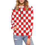 Croatia All Over Print Women Hoodie Nn9 - F7A853E6A57C597E93815B31369907BA