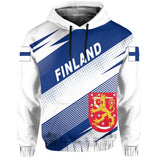 Finland Flag Hoodie - Pride Style J4 - Finland_1_677cf373-0ac7-485f-a3e9-f0a6da55d4c8