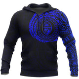 Guam In My Heart Special Hoodie Blue A7 - GUAM_b1
