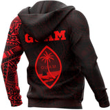 Guam In My Heart Special Hoodie - Red A7 - GUAM_r3