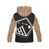 Hawaii Hoodie Polynesian Pattern 06 Hoodie J7 - Hawaii066