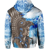 Aztec Warrior Hoodie Th00 - Hoodie_BAck_Artadd