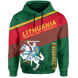 Lithuania Flag Motto Hoodie - Limited Style J1 - Lithuania_1_0a8f695c-5369-4054-8780-5c793ae321f5