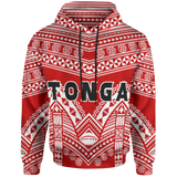 Tonga Polynesian Tribal Pattern All Over Hoodie - BN12 - MK1