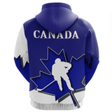 Canada Hoodie - Blue Maple Leaf Hockey A02 - MK_hoodie_sau_b6d73f02-cd47-4aeb-bed0-a343eea30a5a