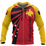 Papua New Guinea Zip-Up Hoodie - Tornado Style Th5 - MOCKUP_TRC_4zip