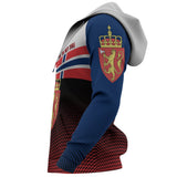 Norway Victory Hoodie Classic Version K6 - Norway_Hoodie_-_Red_04_hr_copy