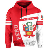 Peru Hoodie - Flag Sport Premium Style - J1 - Peru_Hoodie_1