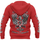 Polish Eagle Hoodie K5 - Polish_Eagle_back_mockup