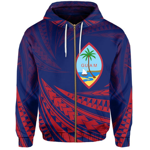 Guam Polynesian Zipper Hoodie - Tornado Style J91 - Tr_c_-_Hoodie-zip_198746cd-ebd8-45c8-aca1-a9e2aca44986