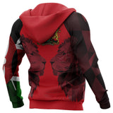 Kenya Hoodie Double Lion Red Version K2 - XEO_3164098c-aedb-4dc3-918b-994bfe89106d