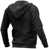 Hawaii Polynesian Hoodie - Sun Style 06 J1 - Xam_Tay_Phai