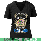 A BIG PIECE OF MY HEART SCOTLAND NH1 - a-big-piece-of-my-heart-scotland-nh1-district-womens-v-neck-black-s-t-shirts-1sttheworld_193