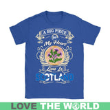 A BIG PIECE OF MY HEART SCOTLAND NH1 - a-big-piece-of-my-heart-scotland-nh1-gildan-womens-t-shirt-royal-blue-s-shirts-1sttheworld_517