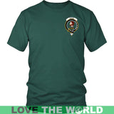 Adair Tartan Shirt Or Tartan Hoodie In Me TH8 - adair-in-me-t-shirt-th1-district-unisex-dark-green-s-shirts-1sttheworld_361