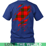 Adair Tartan Shirt Or Tartan Hoodie In Me TH8 - adair-in-me-t-shirt-th1-shirts-1sttheworld_2_184