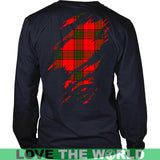 Adair Tartan Shirt Or Tartan Hoodie In Me TH8 - adair-in-me-t-shirt-th1-shirts-1sttheworld_586