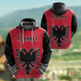 Albania Hoodie Special Map K5 - albanian