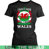 ALL I NEED IS TO GO TO WALES A9 - all-i-need-is-to-go-wales-a9-district-womens-shirt-black-xs-t-shirts-1sttheworld_719