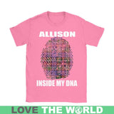 Allison Tartan T-Shirt - Indside My DNA NN5 - allison-inside-my-dna-n4-gildan-womens-t-shirt-azalea-s-shirts-1sttheworld_880