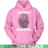 Allison Tartan T-Shirt - Indside My DNA NN5 - allison-inside-my-dna-n4-unisex-hoodie-pink-s-t-shirts-1sttheworld_570
