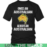 ALWAYS AN AUSTRALIAN T-SHIRT P1 - always-an-australian-t-shirt-p1-district-unisex-black-s-shirts-1sttheworld_582