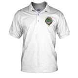 Tartan Polo Shirt - Anderson Badge (Men's) A9 - anderson-badge-tartan-mens-polo-t-shirt-a9-white-s-shirts-1sttheworld_251