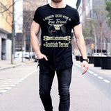 Scotland T-shirt - I Asked God For A True Friend A2 - ao_30_82