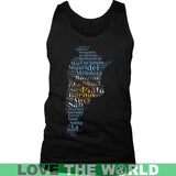 ARGENTINA MAP WITH FLAG A9 - argentina-map-with-flag-a9-district-mens-tank-black-s-t-shirts-1sttheworld_903