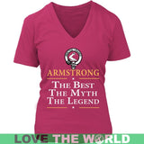 Armstrong T-Shirt - The Best NN5 - armstrong-the-best-n6-district-womens-v-neck-dark-fuchsia-s-t-shirts-1sttheworld_242