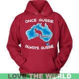 AUSTRALIA - ALWAYS AUSSIE T-SHIRT W8 - australia-always-aussie-t-shirt-w8-unisex-hoodie-red-s-shirts-1sttheworld_744