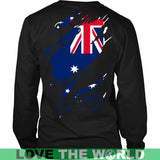 AUSTRALIA - AUSSIE SINCE 1788 T-SHIRT W8 - australia-aussie-since-1788-t-shirt-w8-shirts-1sttheworld_1_861