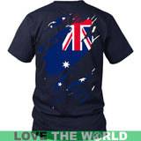 AUSTRALIA - AUSSIE SINCE 1788 T-SHIRT W8 - australia-aussie-since-1788-t-shirt-w8-shirts-1sttheworld_3_438
